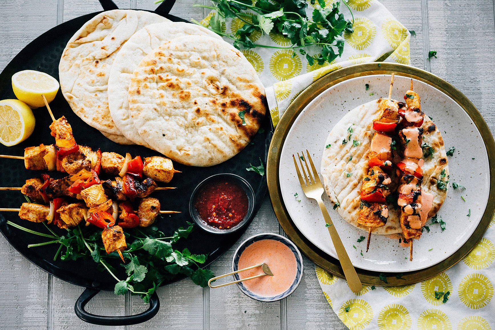 Preserved Lemon & Harissa Marinated Chicken Kebabs – Casablanca Market