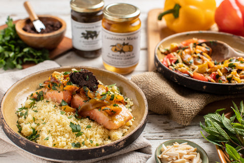 Slow Roasted Salmon with Tapenade – Casablanca Market