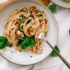 Lemon Tuna Pasta with Moroccan Olive Tapenade