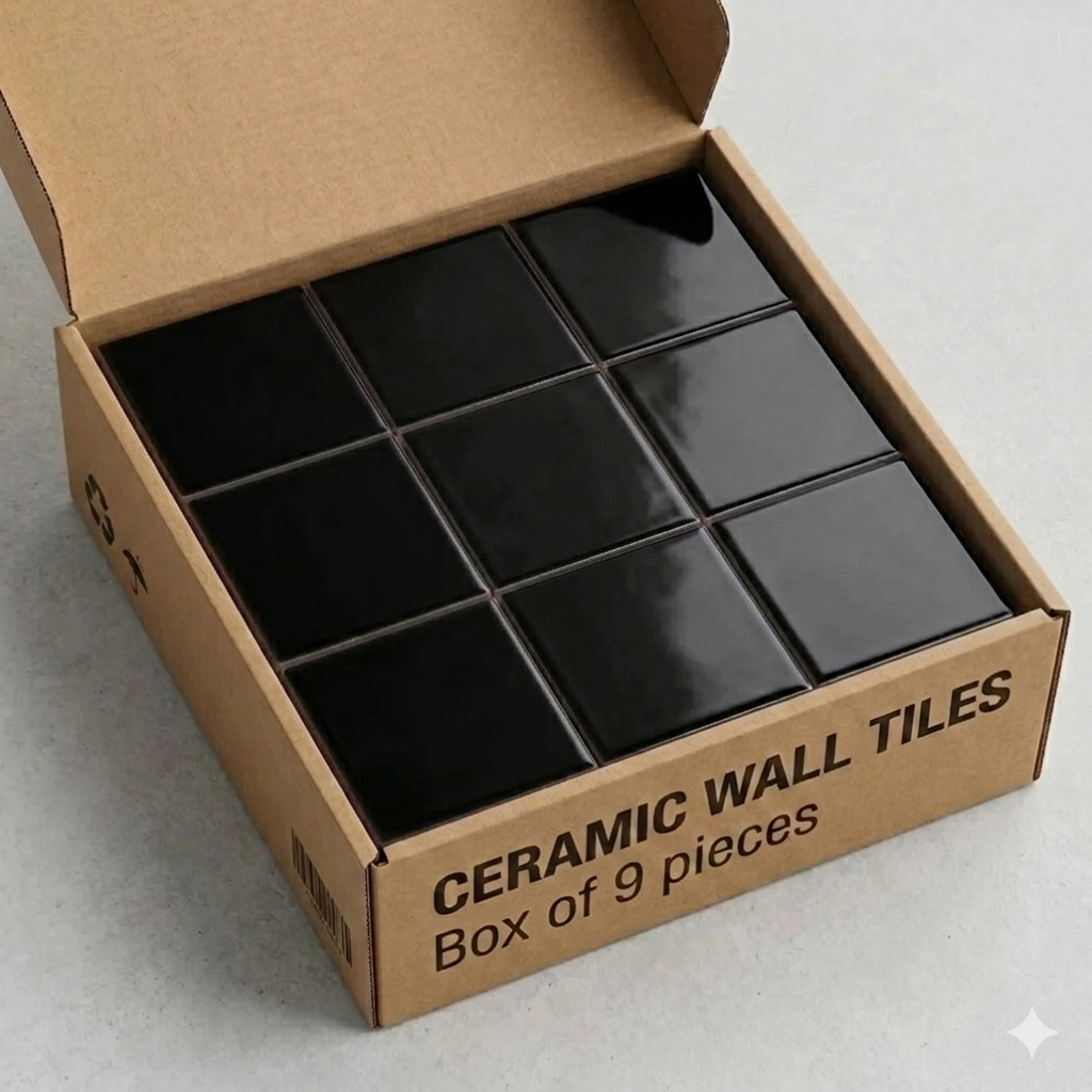 Essential Eclipse Black 4"x4"