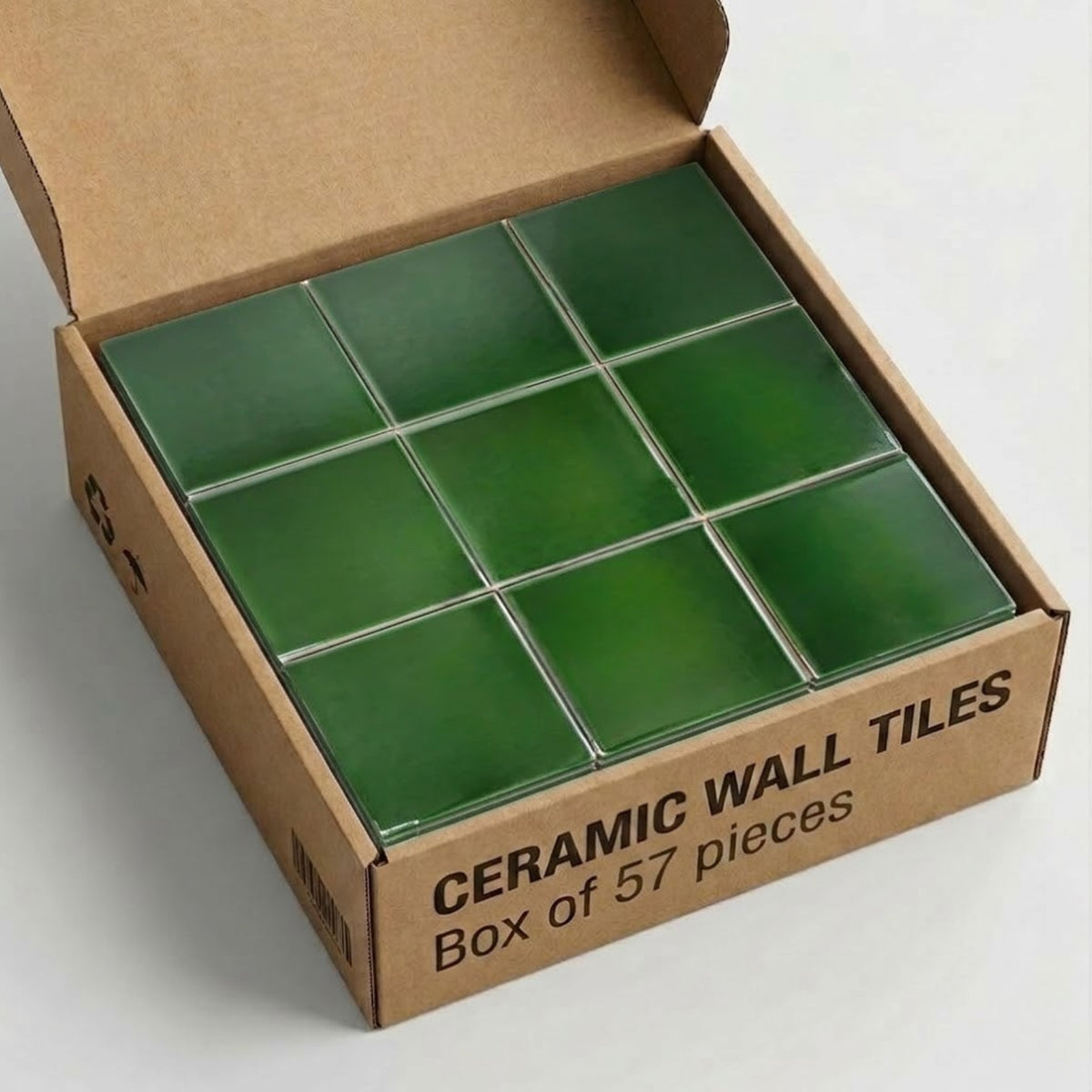 Essential Jade Green 4x4"