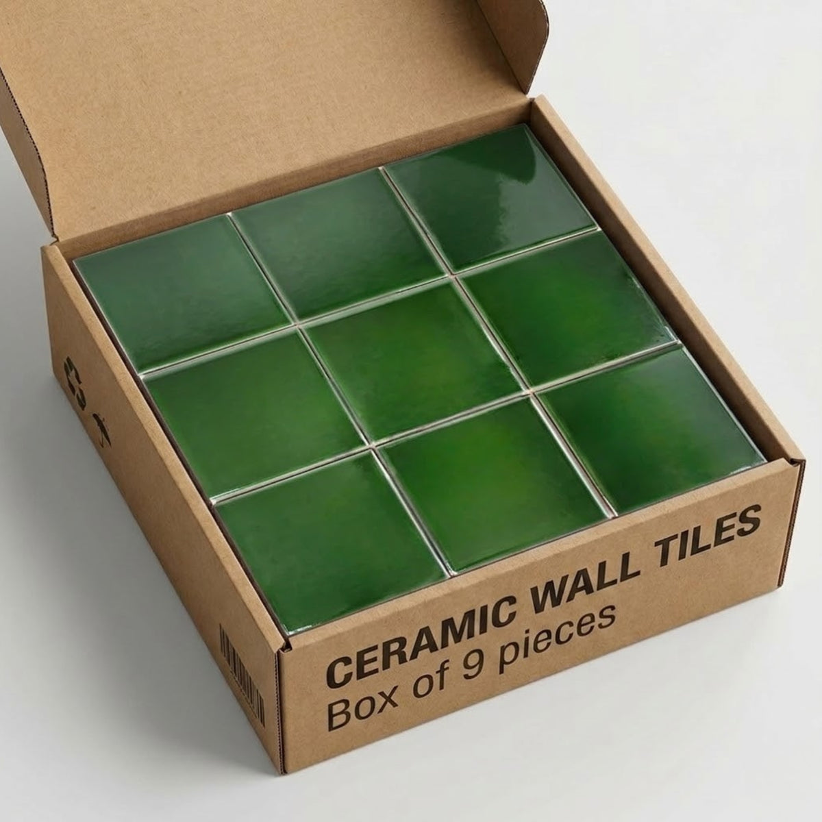 Essential Jade Green 4x4"
