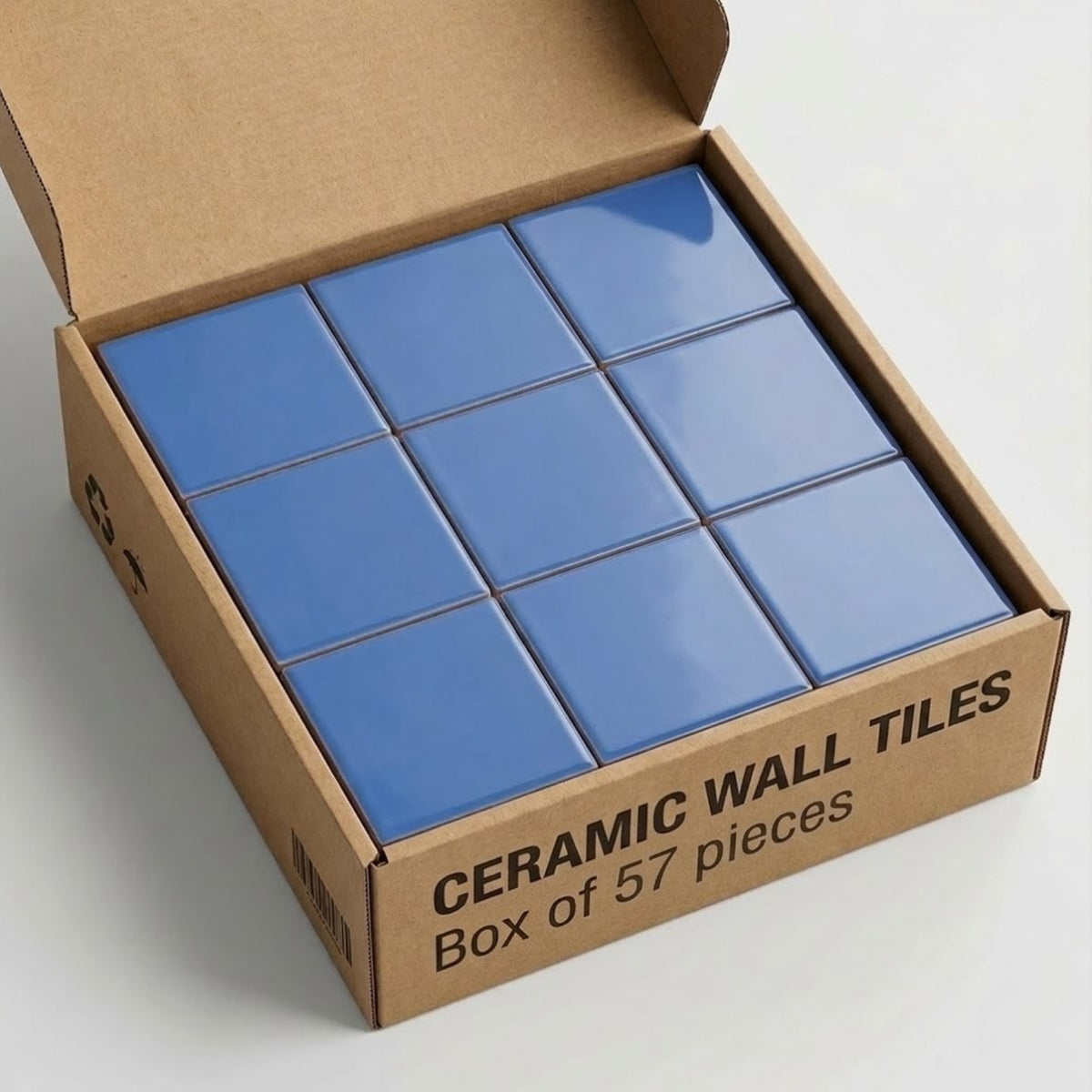 Essential Lagoon Blue 4x4"