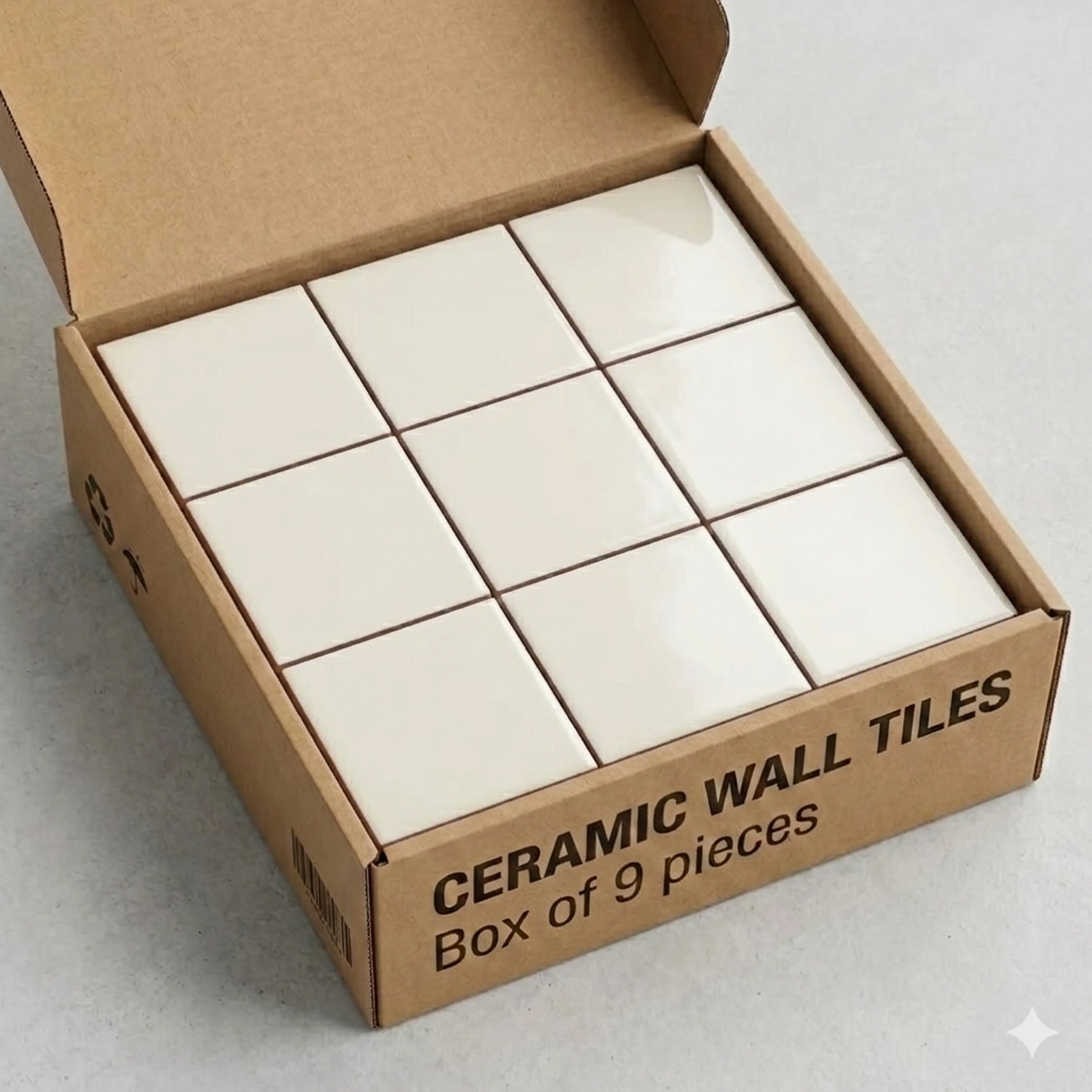 Essential Porcelain White4x4"