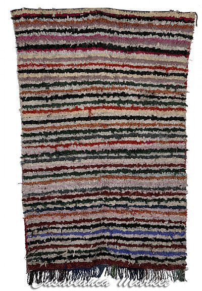 Boucherouite Moroccan Carpet CPT0278