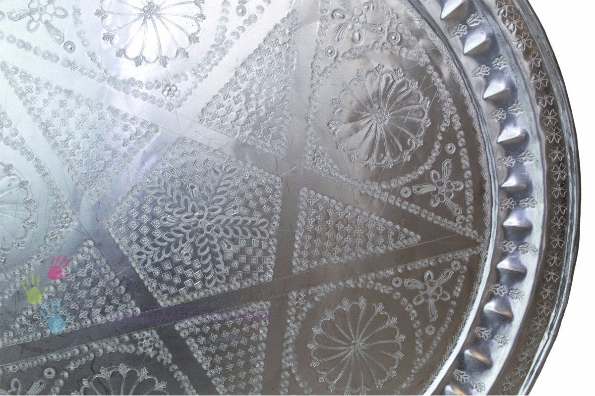 Vintage Moroccan Silver Table