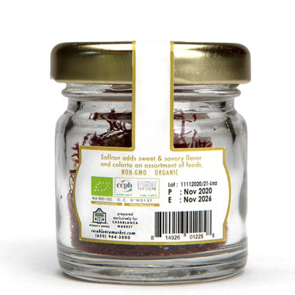 Casablanca Market Pure Moroccan Saffron (0.5g / 1g / 2g )