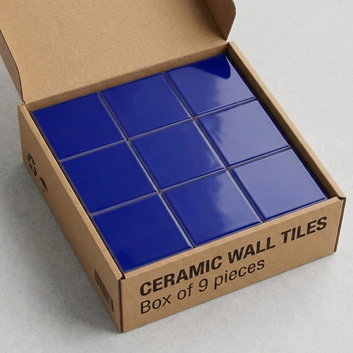 Essential Ocean Blue 4x4"