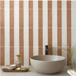 Iberian Linear Terra Cotta - Glossy 10x2.5"