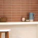 Iberian Linear Terra Cotta - Matte 10x2.5"