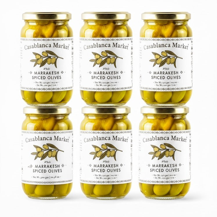 Casablanca Market Marrakesh Spiced Olives