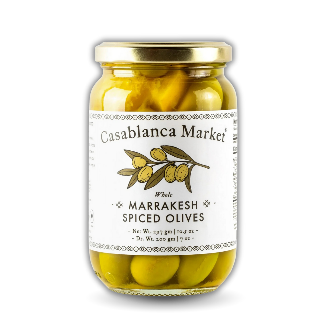 Casablanca Market Marrakesh Spiced Olives
