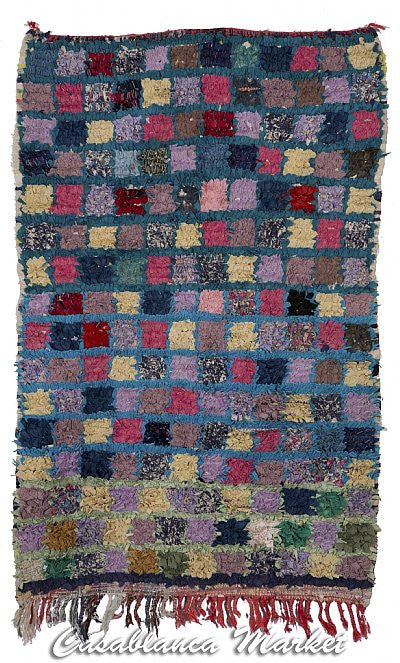 Boucherouite Moroccan Carpet CPT0298
