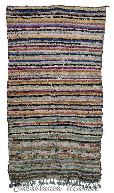 Boucherouite Moroccan Carpet CPT0297
