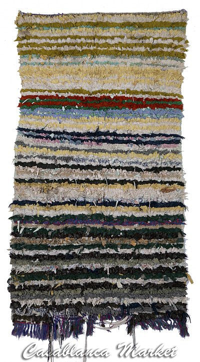 Boucherouite Moroccan Carpet CPT0275