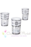 Touareg White Silver ( Set of 6)