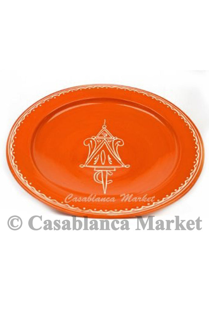 Berber Fibula Design  Platter