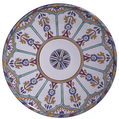 Fez Serving Platter, Multi-Color