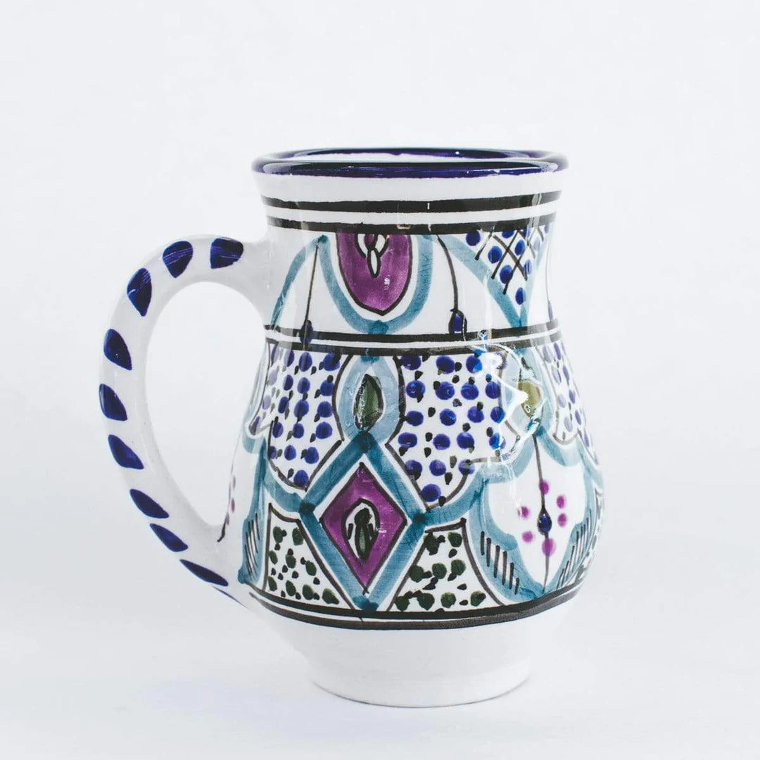Marrakesh Ceramic Cup, Multicolor