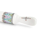 Marrakesh Ceramic Rolling Pin, Multicolor