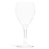 Moroccan Minimalist Chic Wine Glasses, Clear (Set of 6)