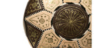 Marrakech Leather Pouf, Brown