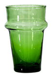 Beldi Moroccan Water/Tea Glasses, Green (Set of 6)
