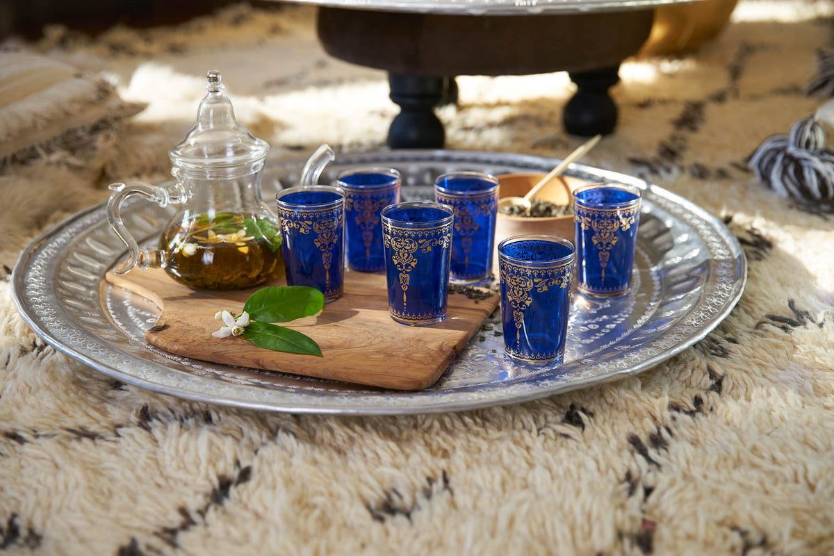 Morjana Moroccan Tea Glasses (Set of 6)