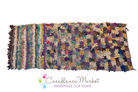 Vintage Boucherouite, Rug Rag CPT0336