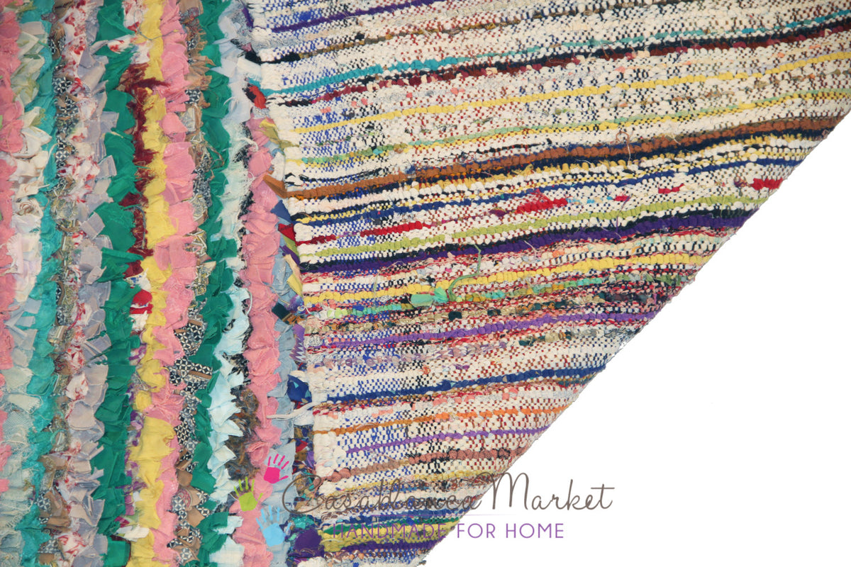 Vintage Boucherouite, Rag Rug CPT0349