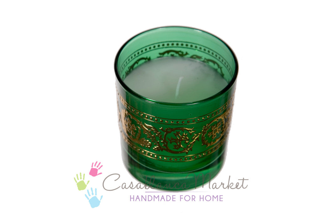 Bakara Moroccan Candle Royal Green