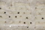 Vintage Moroccan Wedding Blanket Handira, White
