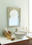 Brass Antique Door Moroccan Mirror