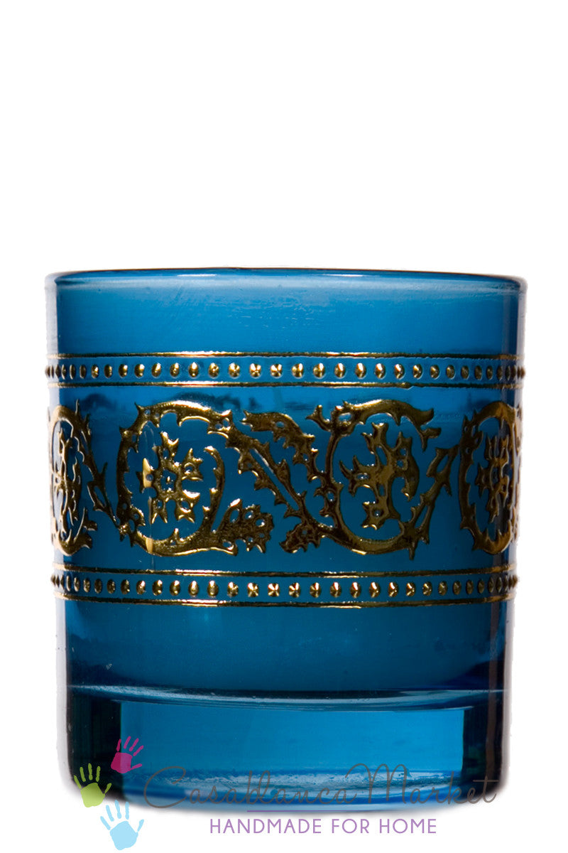 Bakara Moroccan Candle Royal Blue