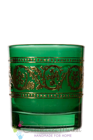 Bakara Moroccan Candle Royal Green