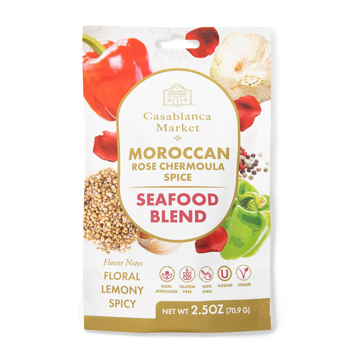 Casablanca Market Moroccan Rose Chermoula Spice Seafood Blend