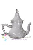 Clear Glass Moroccan Teapot