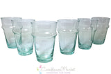 Beldi Moroccan Tea Glasses, Clear (Set of 6)