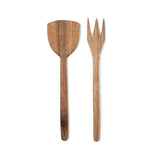 Walnut Wood Spatula and Fork