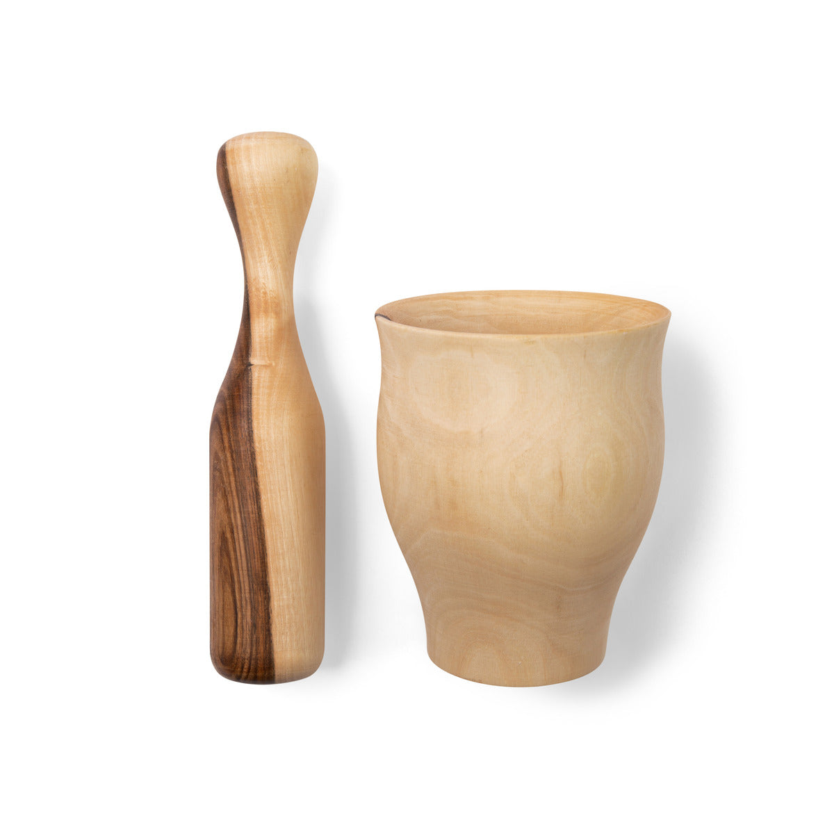 Walnut Wood Mortar and Pestle