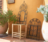The Wrought Iron Window Grill Door