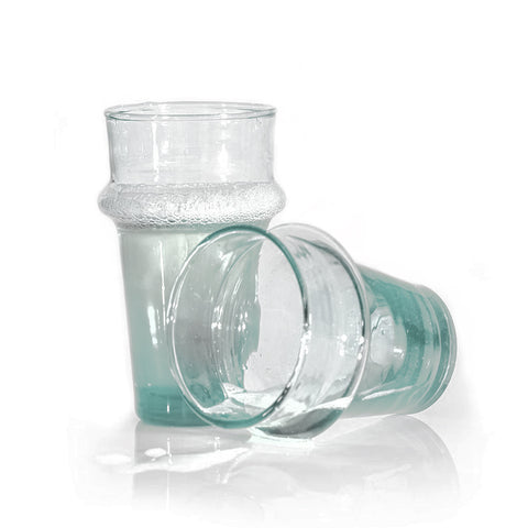 Beldi Moroccan Tea Glasses, Clear (Set of 6)
