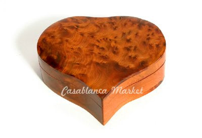 Box Heart Example Lumber Heart Shaped Wood Boxes
