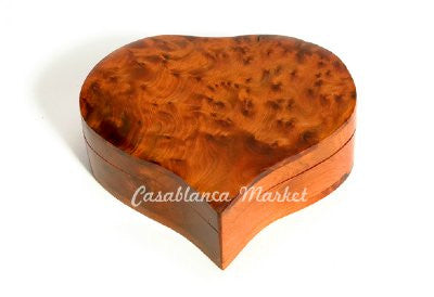 Heart Shaped Cedar Box